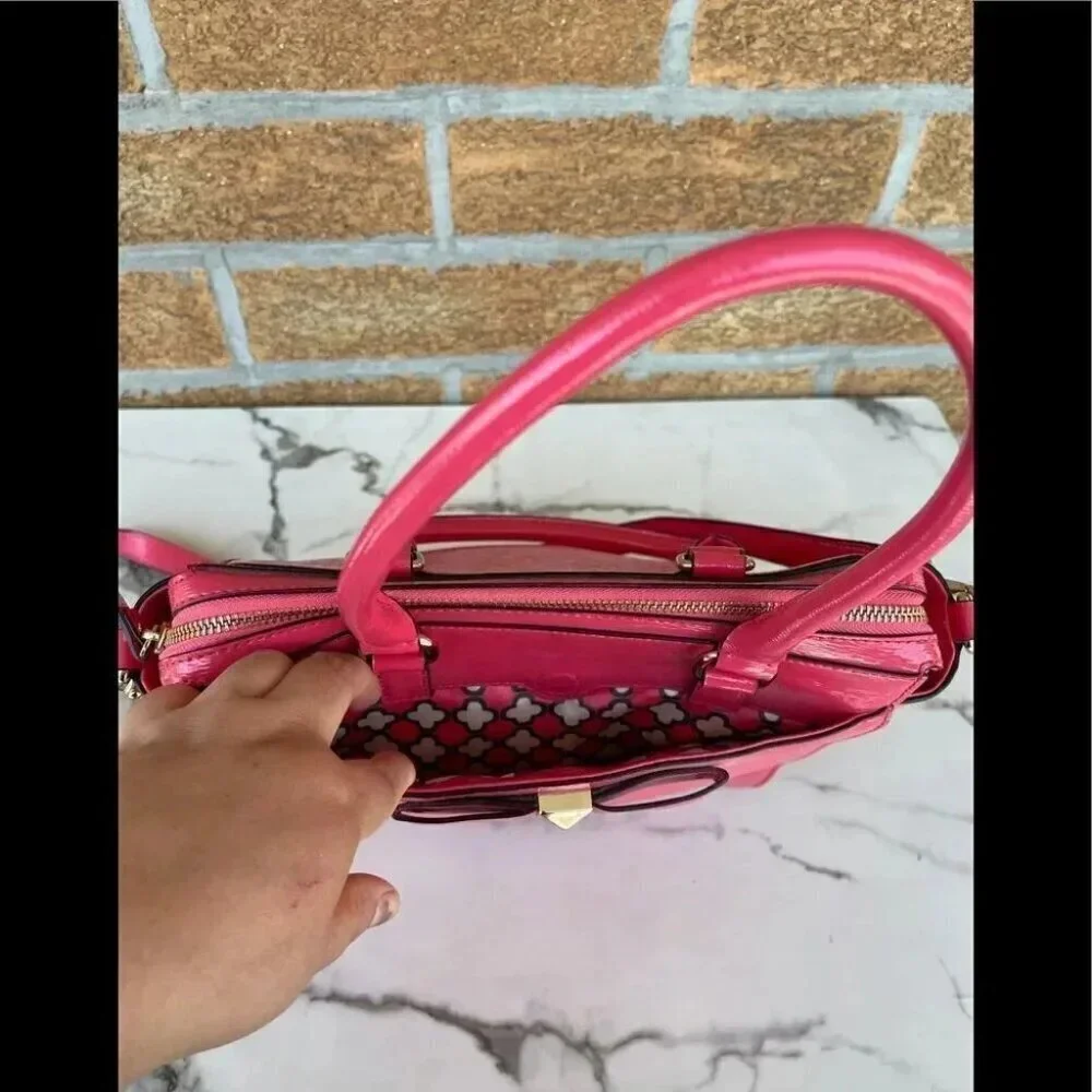 Kate Spade Pink  Patent Leather Handbag Kate Spade  Kate Spade Kate Spade